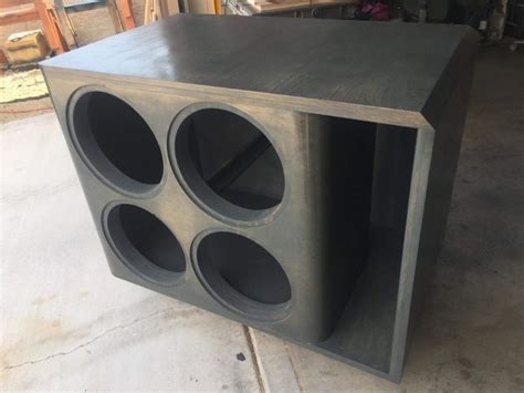 aluminium subwoofer enclosure|12 subwoofer enclosure custom made.